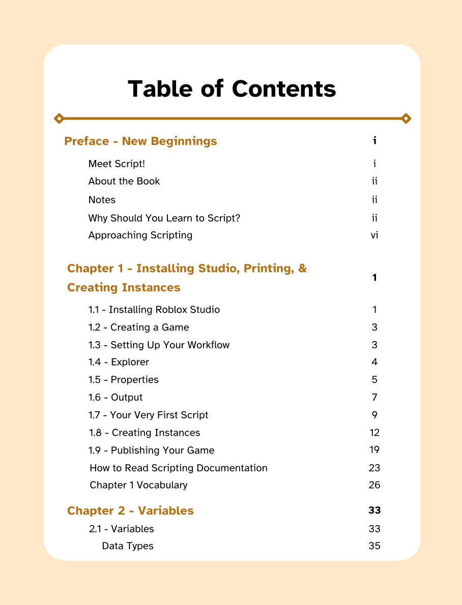 Beginner's Guide to Roblox Scripting (Vol. 1 E-Book)