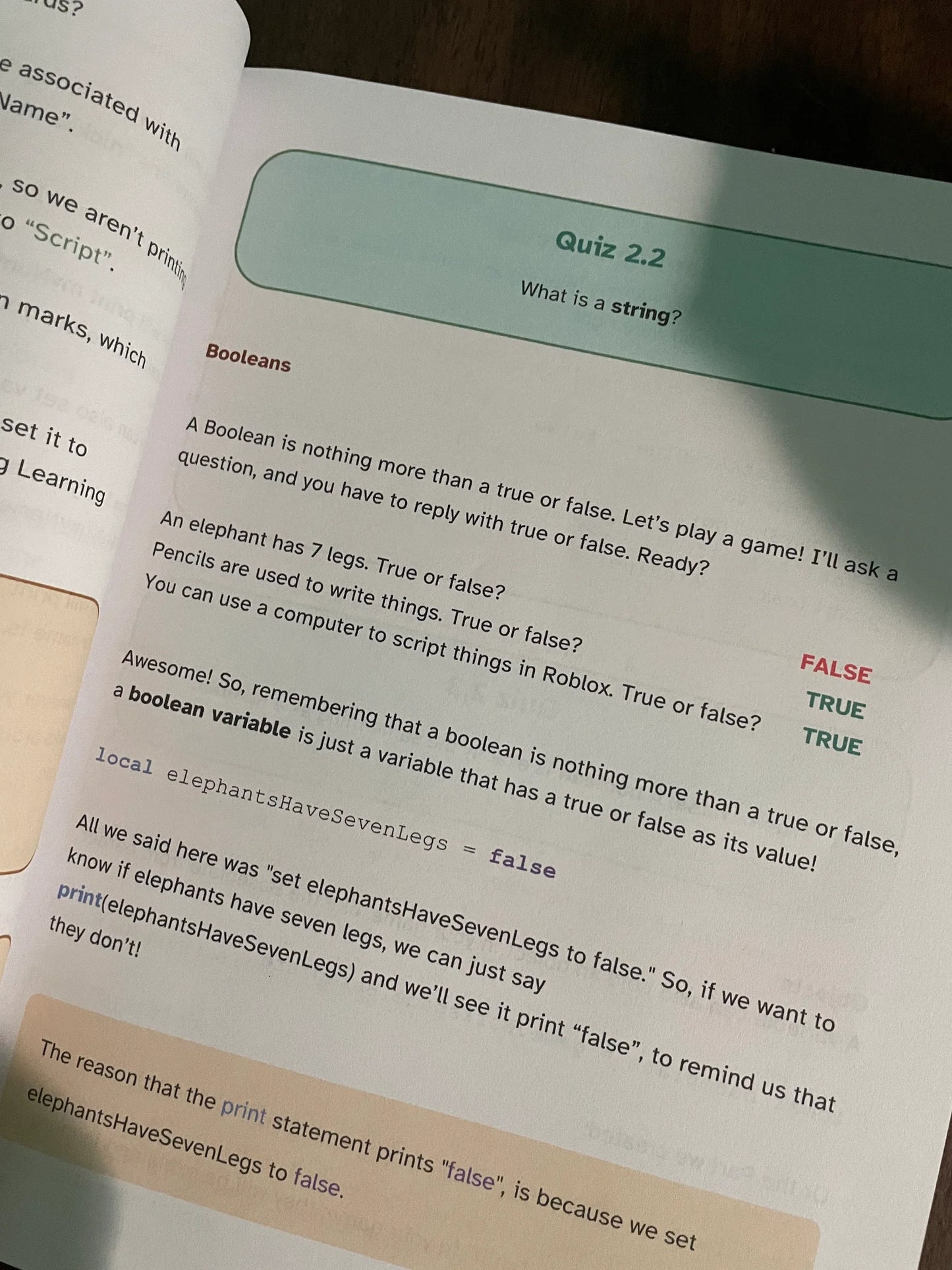 Beginner's Guide to Roblox Scripting Paperback Book (Vol. 1)